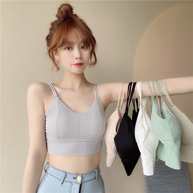Wholesale Breathable Yoga Active Wear Sports Bra Unpadded Tight Supportive Women Workout High for Medium Support