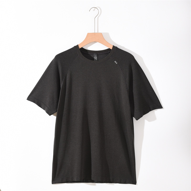 JLM Sports Short Sleeve Summer Breathable Quick-drying Loose Fit Fitness Yoga Training Running Bacteriostatic Clothes