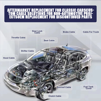 Cable de Embrague para Sistema de Frenos de Automóvil, 34935-92y15, para NISSAN Sentra B13 1990-1994, Repuesto de Fábrica China
