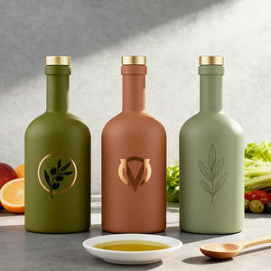 Verre à fond épais certifié ISO09001 pour <span class=keywords><strong>vodka</strong></span>, huile d'olive, whisky, gin, tequila, brandy, avec logo personnalisé, en gros, 375ml, 500ml, 700ml, 750ml - Product Image 4