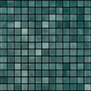 Mosaico TOGAMA 25X25 Verde Niebla Tikal, Azulejos de Vidrio Reciclado Ecológicos para Paredes Interiores de Baños, Hechos en España - Product Image 1