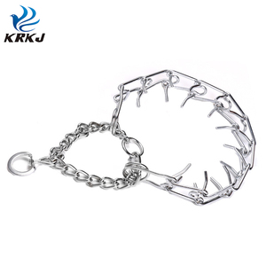 <span class=keywords><strong>Collar</strong></span> de cadena de estrangulamiento de Metal de hierro para entrenamiento de perros grandes anticorrosión con clavos, chapado en múltiples capas, 1, 2, 2, 1, 2 - Product Image 2