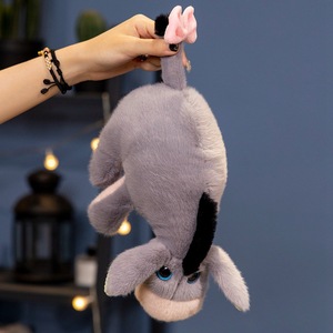 Toptan sıcak satış topluca eşek peluş oyuncak çocuk küçük yaratıcı yalan bebek yatıştırıcı bez yastık kızlar için - Product Image 6