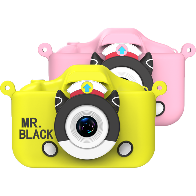 2024 New Toy for Kids X7S Cartoon Camera 4000W Pixels Portable Photo Video Game Children Digital Cameras