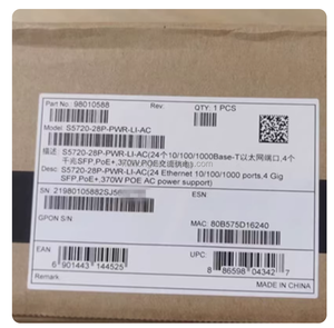 Switch Administrado de Fibra Óptica con Enrutamiento Inteligente de Red, 24 Puertos PoE+ 10/100/1000BASE-T, S5720-28TP-PWR-LI-ACL, con QoS y SNMP, Gran Oferta - Product Image 5