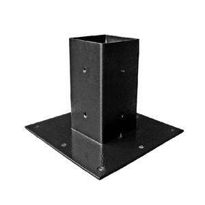 Tùy chỉnh điều chỉnh cơ sở bài gỗ 6x6 Thép bê tông cho tấm đứng cơ sở NEO bài hàng rào - Product Image 6