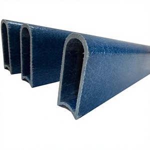 Perfiles de Fibra de Vidrio Pultruidos FRP de Alta Resistencia, Perfiles Personalizados <span class=keywords><strong>para</strong></span> Rieles de Escalera, Alta Resistencia a la Corrosión, Bajo Consumo de Corte - Product Image 1
