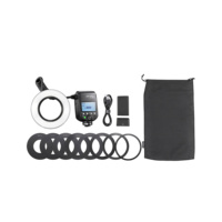 Godox Macro MF-R76 C/N/S TTL Makro-Ringblitz TTL HSS mit Eingebautem Modellierlicht LED-Ringblitz für Sony Canon Nikon Kameras