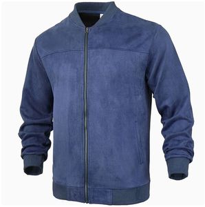 Autumn and Winter Foreign Trade New Men's <strong>Jacket</strong> Casual Lapel Large Pocket <strong>Long</strong> <strong>Leather</strong> Men's <strong>Jackets</strong> - Product Image 1