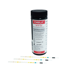 <span class=keywords><strong>Tiras</strong></span> <span class=keywords><strong>de</strong></span> prueba profesionales DIRUI 14 parámetros <span class=keywords><strong>Tiras</strong></span> <span class=keywords><strong>de</strong></span> prueba <span class=keywords><strong>de</strong></span> <span class=keywords><strong>orina</strong></span> 100 piezas/<span class=keywords><strong>tiras</strong></span> <span class=keywords><strong>de</strong></span> reactivo <span class=keywords><strong>de</strong></span> barril para análisis <span class=keywords><strong>de</strong></span> <span class=keywords><strong>orina</strong></span> - Product Image 5