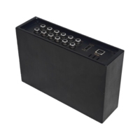 Processeur audio DSP pour voiture 31 bandes EQ BT 5.2, amplificateur 4 entrées 4 sorties 6 RCA, application Tune SQ classe AB avec égaliseurs et crossovers