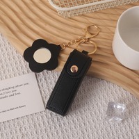 Estuche para Lápiz Labial con Colgante, Portátil, Bonito y Sencillo, con Espejo en Forma de Corazón, en Oferta