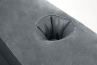 Sofá-cama de aire plegable 5 en 1 personalizado de fabricante con bomba integrada para el hogar