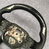 Volant sport à 4 branches en cuir et fibre de carbone personnalisé RPPF avec éclairage LED pour Land Rover Range Rover