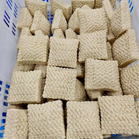 Mini jouet anti-stress en silicone en forme de blocs de construction, simulation de nouilles instantanées, souple, à rebond lent, sonore et craquant