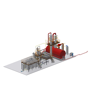 Usine de distillation d'huile moteur usagée à haut <span class=keywords><strong>rendement</strong></span>, équipement de raffinage pour transformer l'huile moteur usagée en huile de base SN150 SN300 - Product Image 3