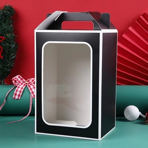 Thân thiện với môi cao cấp giấy Hộp Quà Tặng xem qua thiết kế với hoa gấu và kẹo Motif cho quà tặng đóng gói - Product Image 4