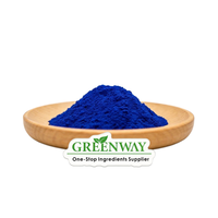 Poudre de Peptide de Cuivre GHK-Cu Tripeptide-1 (CAS 89030-95-5) à 95% de pureté, favorisant la synthèse du collagène et la fermeté de la peau, directement de l'usine