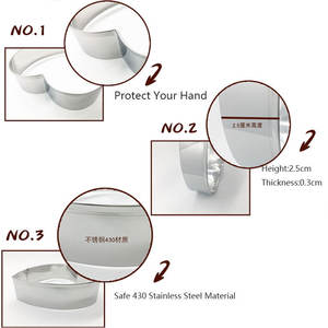 20 ans d'usine en Chine <span class=keywords><strong>emporte</strong></span>-pièces en acier inoxydable et métal personnalisés pour la fête de mariage de Thanksgiving d'<span class=keywords><strong>automne</strong></span> - Product Image 3