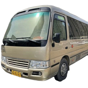 Autobús Toyota Coaster de 25 Plazas del Año 2015, Autobús Coaster Usado con Motor Diésel de <span class=keywords><strong>110</strong></span> Kw - Product Image 1