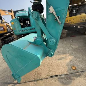 Excavatrice sur chenilles Kobelco SK75 d'occasion, hydraulique, pour la construction, l'agriculture, l'aménagement paysager, exportation - Product Image 6