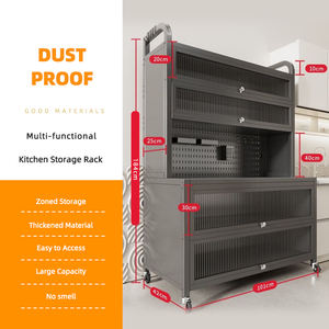 خزانة أدوات مائدة للمطبخ بتصميم عصري وبسيط بسعر الجملة، أثاث مطاعم، خزانة أدوات مائدة بإطار من الفولاذ - Product Image 3