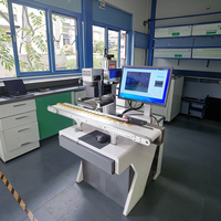 Mesin Printer Mug penanda Laser 3D logam maks 20W Laser serat Raycus baru berpendingin udara mendukung DXF PLT BMP AI DST