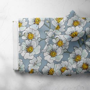 100% Cotton Hữu Cơ 80S Tự Do Tana Bãi Cỏ Kỹ Thuật Số In Lãng Mạn Cổ Điển Hoa Thiết Kế Cho Cô Gái 'Boys 'Dresses Túi Đồ Chơi - Product Image 1