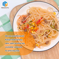 High Quality No Additives Zero Fat High Protein Instant Shirataki Noodles Meal Replacement Dry Konjac in Bag