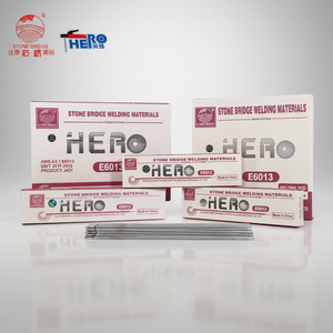 Électrode de soudage en acier au carbone J421 E6013 de qualité professionnelle, fabrication Stone Bridge/Hero, vente en gros - Product Image 1