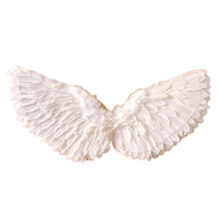 Ailes d'ange faites à la main pour la fête féerique plume d'oie plume matériel de qualité supérieure