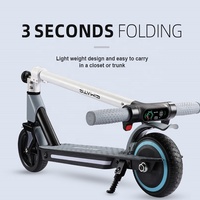 Meilleur cadeau d'été : Trottinette électrique mini 130W pour enfants, 6,5 pouces, livraison directe UE/Royaume-Uni, facile à transporter et à plier