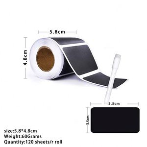 Self Adhesive Labels Household <b>Kitchen</b> Supplies Waterproof Matte Black <b>Stickers</b> Support Custom <b>Sticker</b> Shapes & Logos - Product Image 1