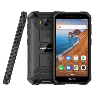 ulefone Armor X6 3G WCDMA 5" Rugged Mobile Pc Phone Call Android 2gb Ram Android 9 cheap Quad-core rugged IP68 smartphone