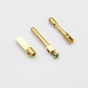 Pil konektörü terminali pirinç elektrik tırtıllı soket pc pin <span class=keywords><strong>terminal</strong></span> konnektörü delikten altın - Product Image 4