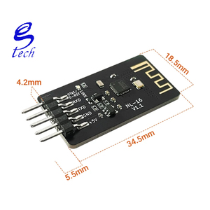 โมดูลบลูทูธ NL-16 ราคาดี - ดาวน์โหลดโปรแกรมไร้สาย - ระยะส่งสัญญาณ 60 ม. CH571F - Product Image 2