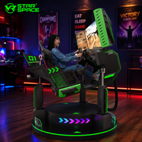 Plateforme de mouvement supérieure, simulateur de course réaliste avec force G pour les joueurs d'e-sport et les écoles de conduite en intérieur