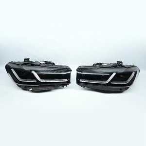 Faros LED G30 originales, línea de Sombra Negra, OEM para <span class=keywords><strong>BMW</strong></span> 5 Series M5 G30 G38, soporte de faros LED, actualización de faros modificados - Product Image 6