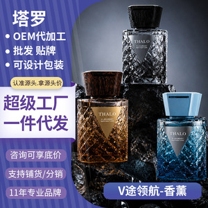 Thalo Car Fragrance Glass <b>Bottle</b> Long Lasting Scent <b>In</b> Car Aromatherapy <b>Light</b> Luxury Style Standard Size - Product Image 5