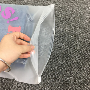 Bolsas Reutilizables con Cierre <span class=keywords><strong>de</strong></span> Cremallera y Logotipo Personalizado, Impresas con Serigrafía, <span class=keywords><strong>para</strong></span> <span class=keywords><strong>Ropa</strong></span> y Calcetines - Product Image 6