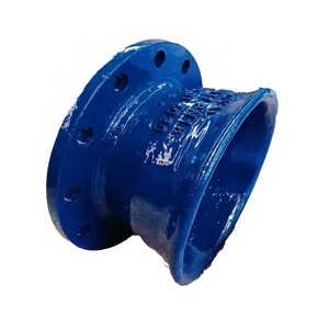 Campana con Brida <span class=keywords><strong>de</strong></span> Hierro Dúctil ISO2531 EN545 EN598 para Suministro <span class=keywords><strong>de</strong></span> Agua y Tuberías <span class=keywords><strong>de</strong></span> Drenaje - Product Image 1