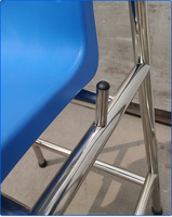 Chaise de sauveteur pour piscine lac et plage piscine 304 siège de sécurité d'observation en acier inoxydable siège de chaise
