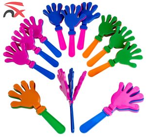 Clapets de main de fabricants de bruit en plastique colorés pour des événements sportifs Fiesta Birthday Game Rewards Cheers - Product Image 1