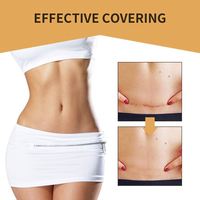 Livraison gratuite Patch anti-cernes invisible, Patch anti-cernes de couleur de peau imperméable à l'eau invisible pour tatouage de la peau et cicatrice