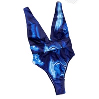 Maillot de bain une pièce sexy pour femme, bikini tendance, maillot de bain moulant à haute élasticité, maillot de bain une pièce pour l'été, la plage et la piscine