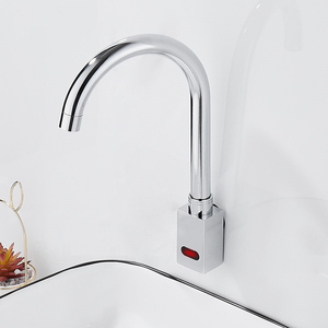 Grifo Automático <span class=keywords><strong>con</strong></span> Sensor de Pared <span class=keywords><strong>Cromado</strong></span>, Grifo de <span class=keywords><strong>Agua</strong></span> <span class=keywords><strong>El</strong></span>éctrico sin Contacto Infrarrojo, Higiene Manos Libres para Hospitales y Clínicas - Product Image 4