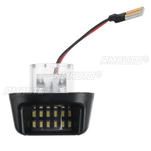 4PCS 2PCS Feux de plaque d'immatriculation LED blancs IP67 18SMD 3W pour Nissan Navara D40 2005-2016 Frontier 2005-2019 Accessoires - Product Image 6