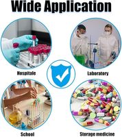 Bolsa para Muestras Biológicas con Cierre Hermético y Bolsillo Exterior para Documentación, Bolsa para Muestras de Laboratorio Médico