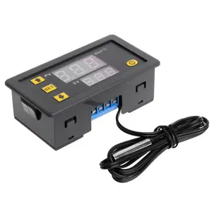 W3230 DC 12V 24V AC 110V-220V 20A 고정밀 LED 디지털 디스플레이 온도 컨트롤러 온도 조절기