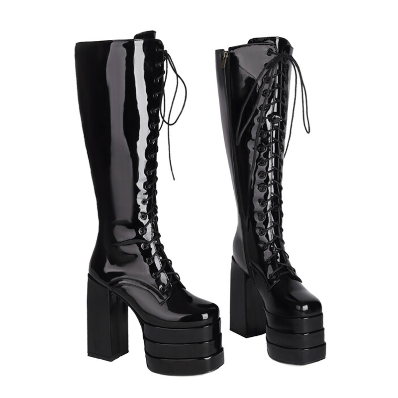 black patent